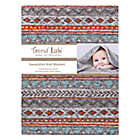 Alternate image 4 for Trend Lab&reg; Aztec Sweatshirt Knit Baby Blanket in Grey