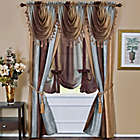 Alternate image 1 for Ombre Waterfall Valance in Chocolate