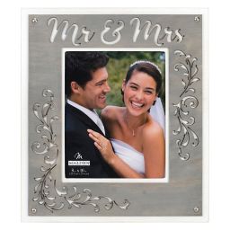 8x10 silver wedding frame