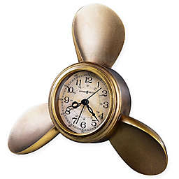 Howard Miller® Propeller Tabletop Clock in Antique Brass