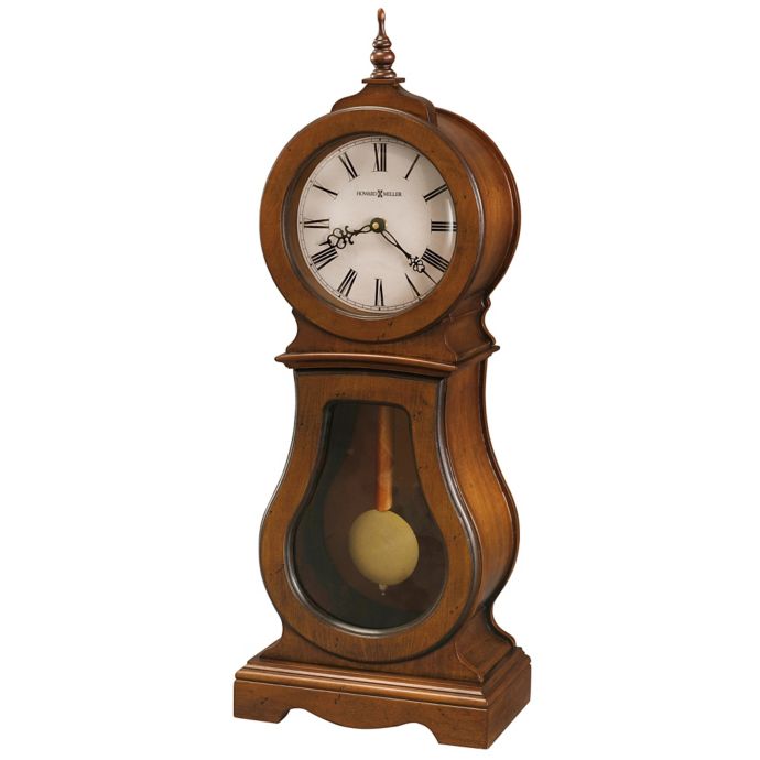 Howard Miller Cleo Mantel Clock In Chestnut Bed Bath Beyond