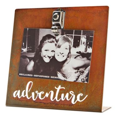 Sweet Bird & Co. 4-Inch x 6-Inch Adventure Clip Picture Frame. View a larger version of this product image.