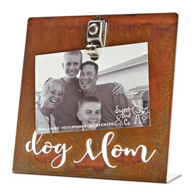Sweet Bird & Co. 4-Inch x 6-Inch Dog Mom Clip Picture Frame. View a larger version of this product image.