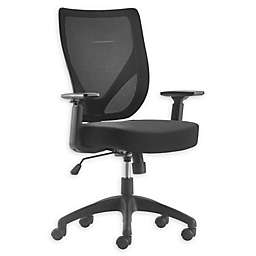 Serta® Wood/metal Swivel Chair