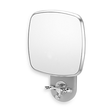 simplehuman&reg; Anti-Fog Wall Mount Shower Mirror. View a larger version of this product image.