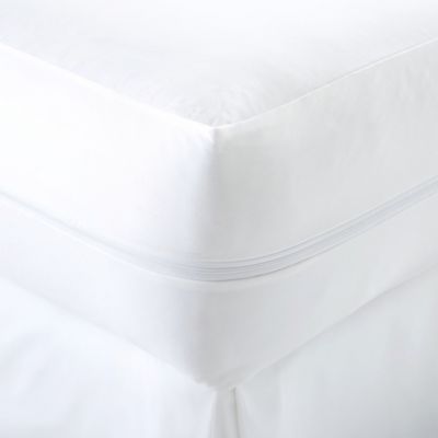 78" x 39" Home Collections Twin Size Zippered Mattress Cover 