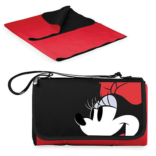Alternate image 1 for Picnic Time® Disney® Minnie Mouse Outdoor Picnic Blanket in Red