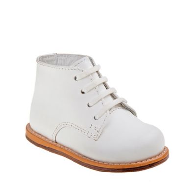 Josmo Shoes Size 2.5 Wide Width Oxford Walking Shoe in White