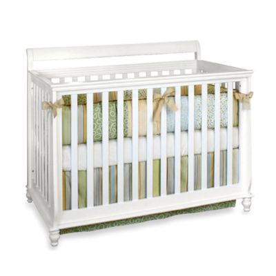 vintage style baby crib