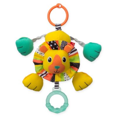 infantino cuddly teether lion