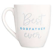 Pearhead&reg; &quot;Best Godfather Ever&quot; Mug in White/Blue