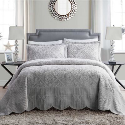 vue signature plush decor charlotte faux fur coverlet collection