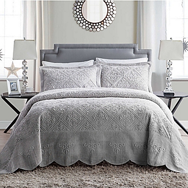 VCNY Home Westland Plush Bedspread Set. View a larger version of this product image.