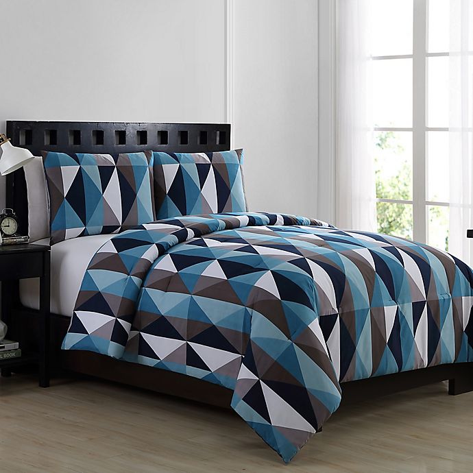 black and blue comforter set queen