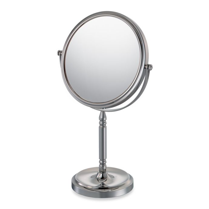 Kimball Young Mirror Image Recessed Base Vanity Mirror With 10x 1x Magnification Bed Bath Beyond