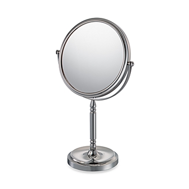 Kimball &amp; Young Mirror Image Recessed Base Vanity Mirror with 5X/1X Magnification. View a larger version of this product image.