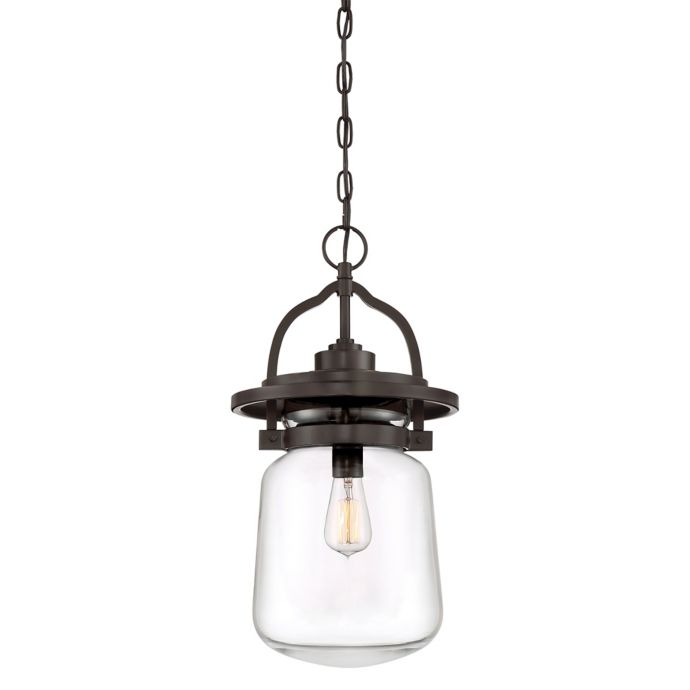 Quiozel Lasalle Ceiling Mount Outdoor Hanging Lantern In Western Bronze