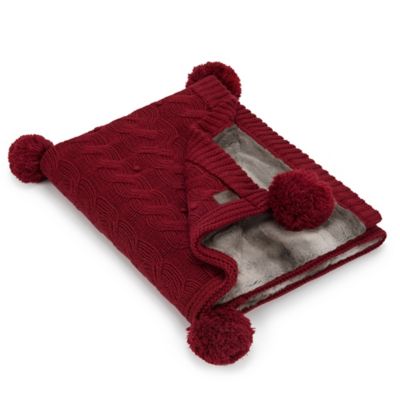 red ugg blanket