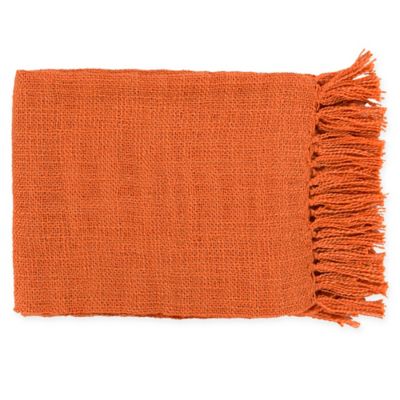 60 by 50 Kess InHouse Miranda MOL Prismatic Orange Orange Blue Abstract Fleece Throw Blanket 