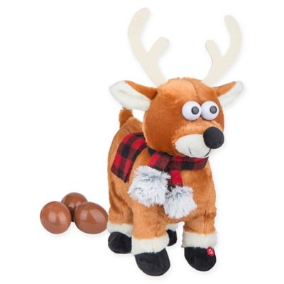 pooping reindeer toy