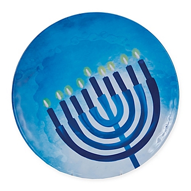 Hanukkah Menorah Melamine Platter. View a larger version of this product image.