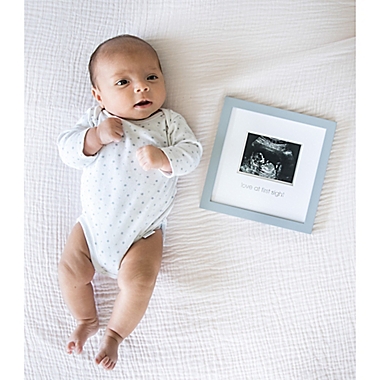 Malden Love At First Sight Decorative Baby Sonogram & Newborn Picture Frame 
