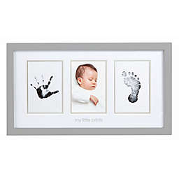Pearhead® Babyprints 3-Opening 4-Inch x 6-Inch Picture Frame in White