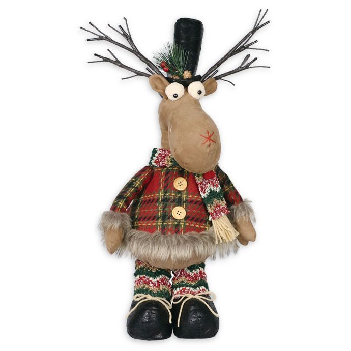 plush christmas moose