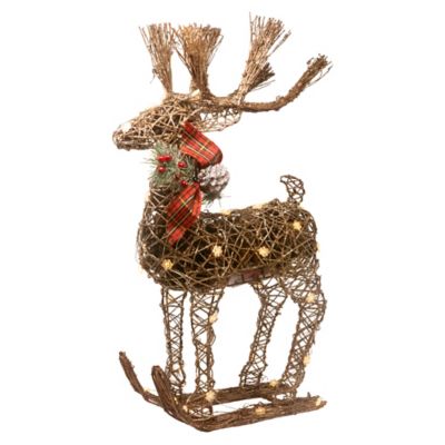 Holiday Wired Light-Up Reindeer Potpourri | Bed Bath & Beyond