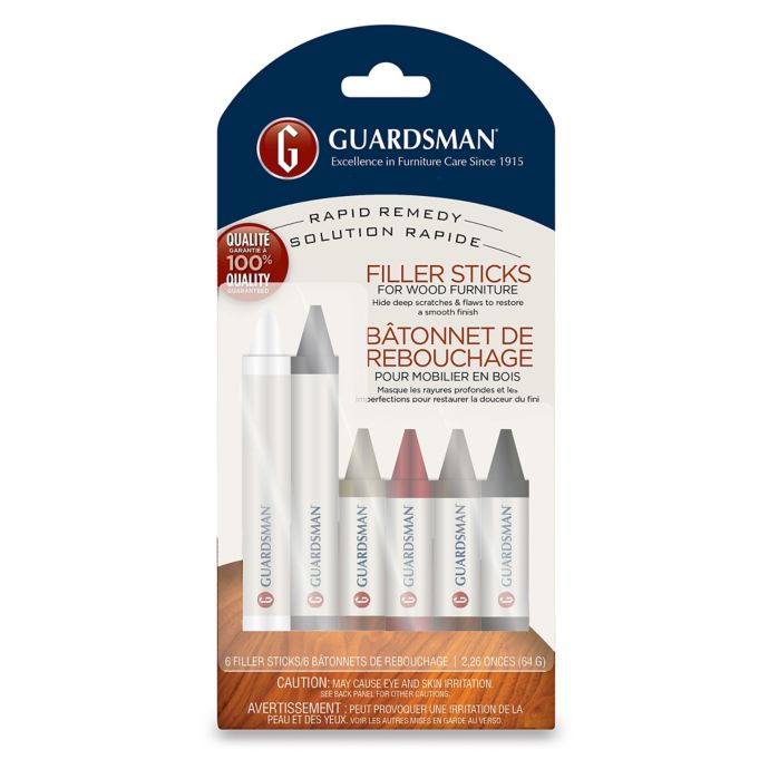 Guardsman® 6Piece Wood Repair Filler Sticks Bed Bath and Beyond Canada