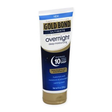 Gold Bond&reg; 8 oz. Ultimate Overnight Deep Moisturizing Lotion. View a larger version of this product image.