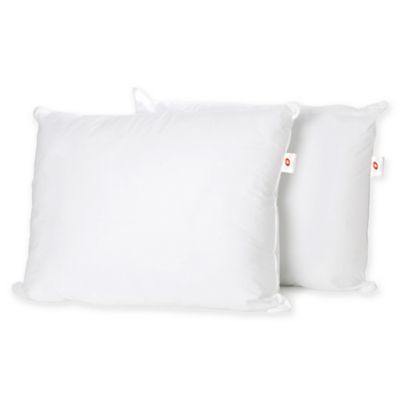 white bed pillows