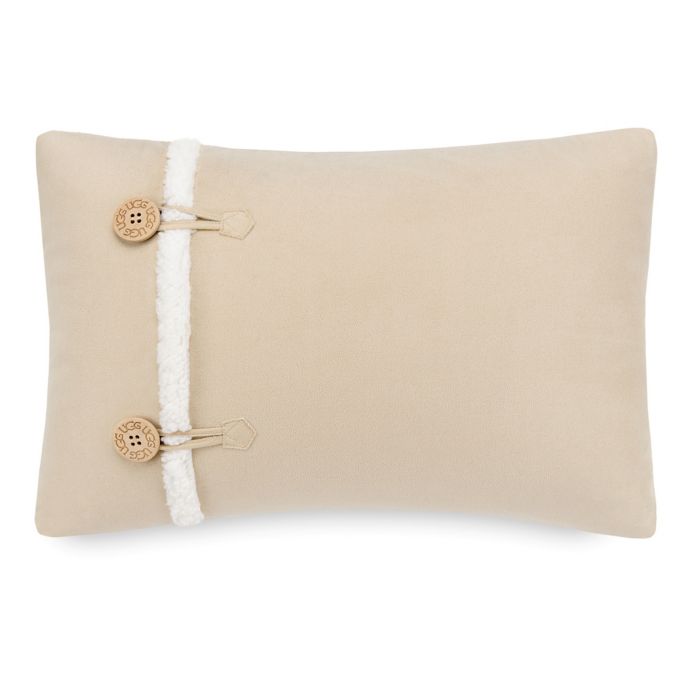 ugg throw pillow