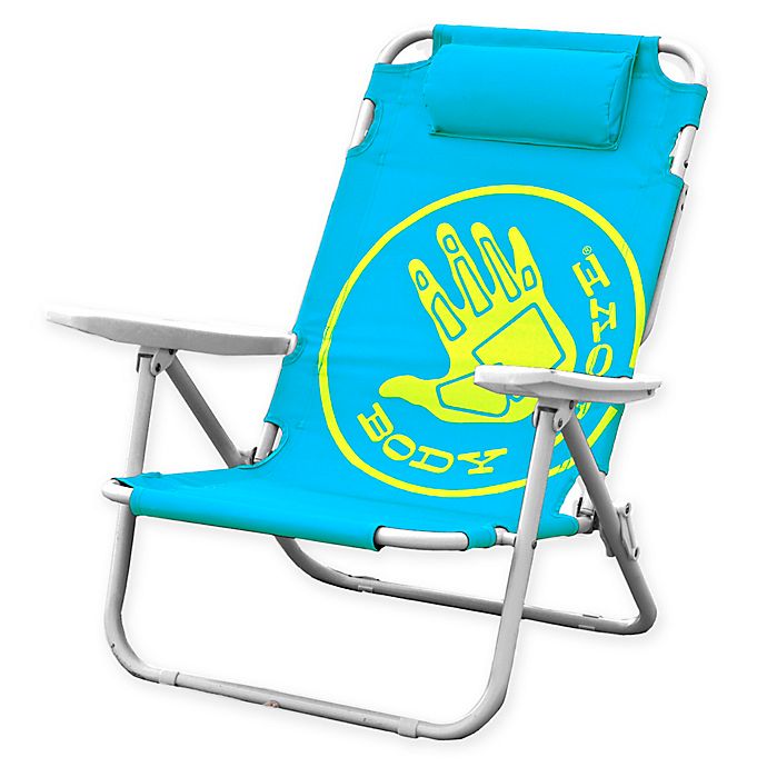 Buy Body Glove 5Position Beach Chair in Ocean Blue from