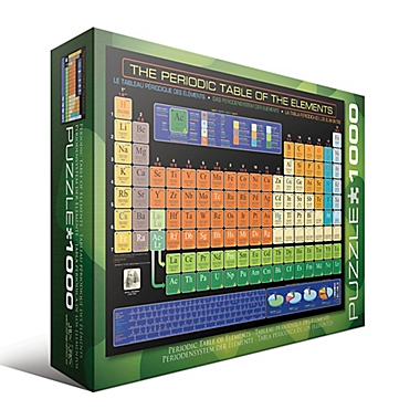 EuroGraphics The Periodic Table of the Elements 1000-Piece Jigsaw Puzzle. View a larger version of this product image.
