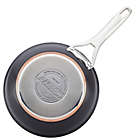Alternate image 5 for Anolon&reg; Nouvelle Copper Luxe Nonstick Hard-Anodized Skillet Twin Pack