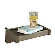 Hillsdale Highlands Hanging Tray Shelf in Driftwood