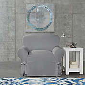 SUREFIT Cotton Canvas Wrinkle Resistant Chair Slipcover