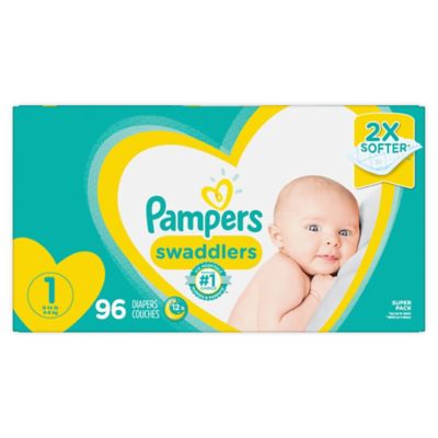 Pampers® Swaddlers™ 96-Count Size 1 