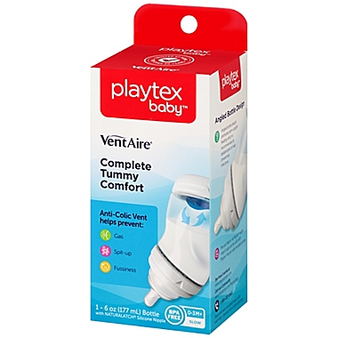 Playtex&reg; VentAire 6-Ounce Wide Bottle. View a larger version of this product image.