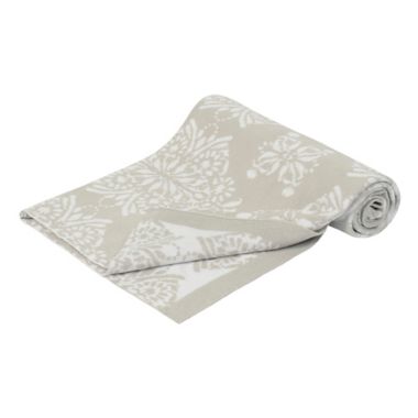 Just Born&reg; Keepsake Medallion Baby Blanket in Ivory. View a larger version of this product image.