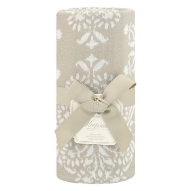 Just Born&reg; Keepsake Medallion Baby Blanket in Ivory. View a larger version of this product image.