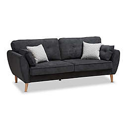 Baxton Studio® Upholstered Recliner Sofa