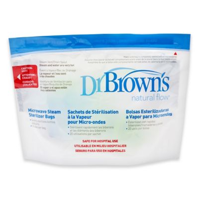 Dr. Brown&#39;s Natural Flow&reg; Microwave Steam Sterilizer Bags
