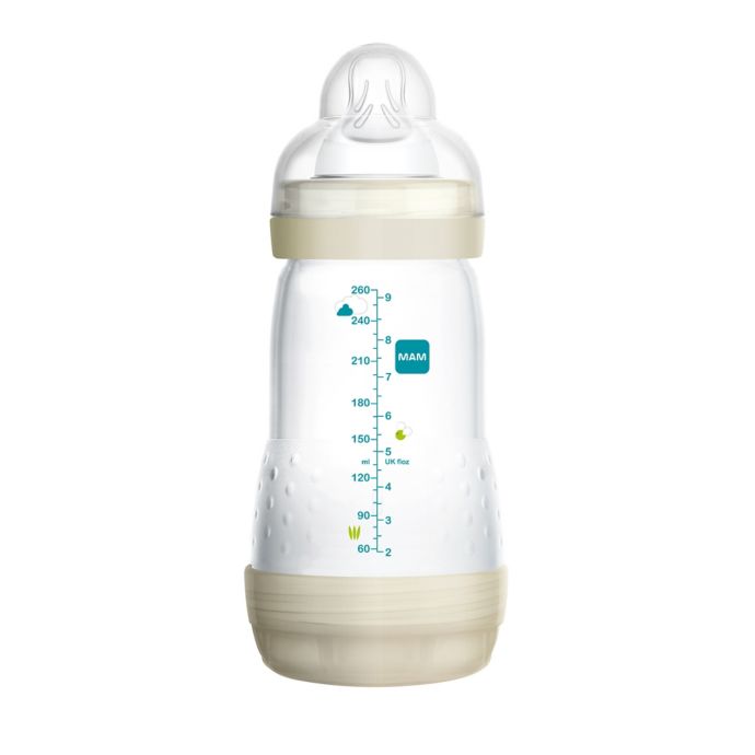 MAM 9 oz. AntiColic Bottle in White buybuy BABY