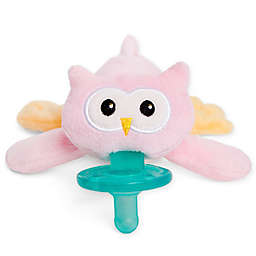 WubbaNub™ Size 0-6M Owl Infant Pacifier in Pink
