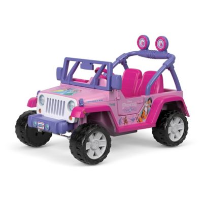 Fisher-Price&reg; Power Wheels&reg; Disney&reg; Princess Jeep&reg; Wrangler in Pink