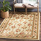 Alternate image 1 for Safavieh Lyndhurst Floral Bouquet 5-Foot 3-Inch x 7-Foot 6-Inch Room Size Rug in Ivory