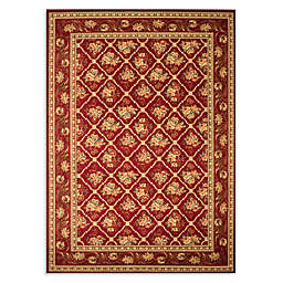 Safavieh Lyndhurst Floral Bouquet 8-Foot x 11-Foot Room Size Rug in Red