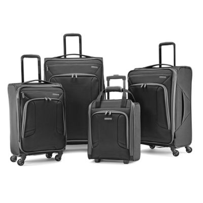 american tourister 4 kix expandable softside luggage with spinner wheels